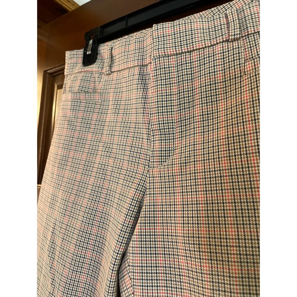 Banana republic plaid, pencil pants, size 4 - Picture 2 of 4